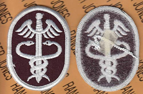 US Army Health Services Command Medical Dress Uniform Patch m-e