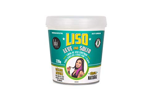 Linha Liso Leve e Solto Lola Brasil - Mascara Antifrizz 230 Gr - -Lola Brasil Straight Light And Loose Collection - Antifrizz Mascara Net 8.11 Oz-