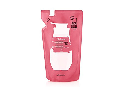 Linha Todo Dia -Framboesa e Pimenta Rosa- Natura - Hidratante Corporal Para Todos Tipos de Pele -Refil- 400 Ml - -Raspberry and Pink Pepper - Body Moisturizer for All Skin Types -Refill- 13.53 Fl Oz-