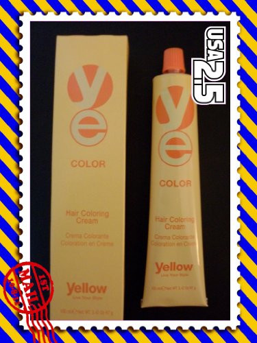 Yellow Hair Coloring Cream 3.42 O -4.65 RED MAHOGANY BROWN-