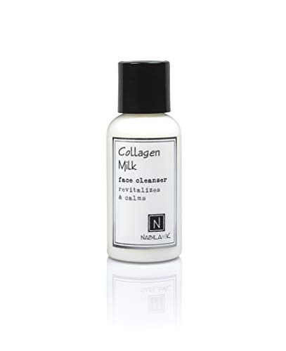 N Nabila K Collagen Milk Cleanser Revitalizes and Calms Makeup Remover All Skin Types 2.4 fl oz