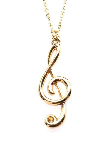 Music Treasures Co. G Clef Necklace