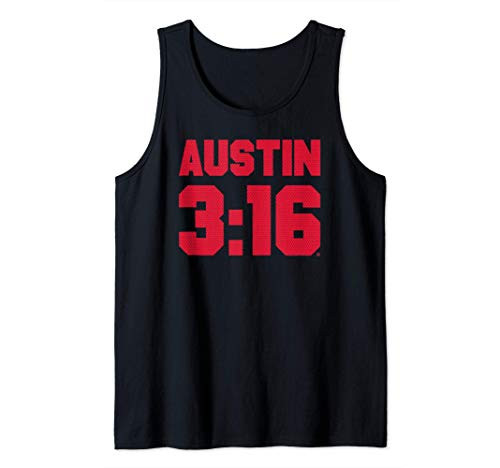 WWE Austin 3-16 Jersey Type Stone Cold Steve Austin Tank Top