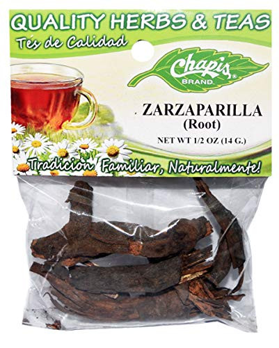 12 PIECES CHAPIS ZARZAPARILLA NATURAL HERBS HIERBAS Net Wt. 1-2 oz. -14 g-