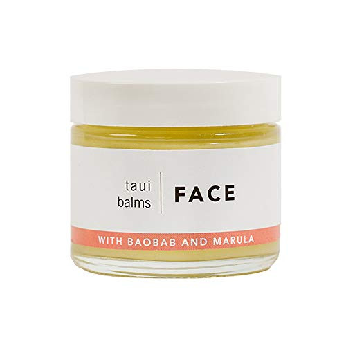 Taui Balms Egyptian Face Balm with organic Baobab and Marula oils unscented -2-oz-. For sensitive skin eye cream beauty balm overnight face moisturizer.