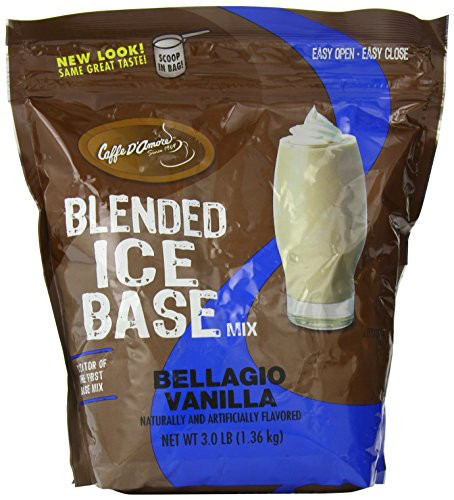 Bellagio Barista Base Blends, Vanilla Bean, 3-Pound