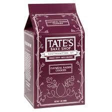 Tate's Oatmeal Raisin cookies 7oz Box x 2