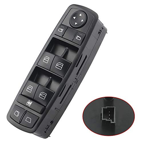 DEEN 2518300190 Driver Side Power Master Window Switch Compatible for M-B GL320 GL350 GL450 GL550 R350 R500 R63 AMG 2518300190