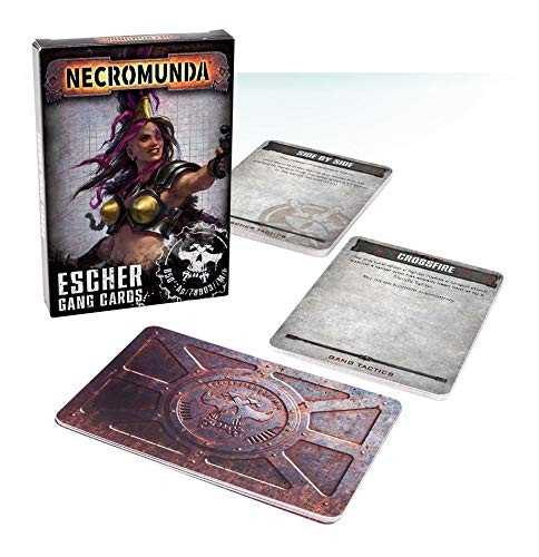 Warhammer Necromunda Escher Gang Cards