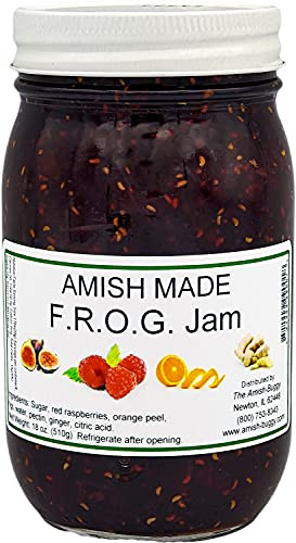 Amish Jam - Two 18 Oz Jars -F.R.O.G.-