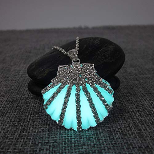 Ariel Seashell Necklace Glow in the 