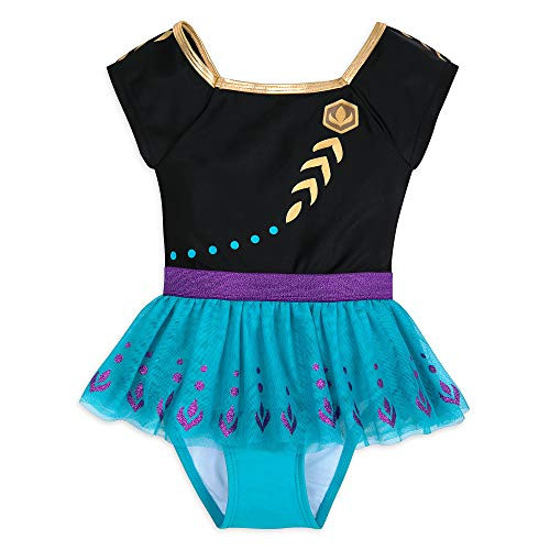 Disney Anna Costume Swimsuit for Girls Frozen 2 Size 4 Disney Anna Costume Swimsuit for Girls Frozen 2 Size 4