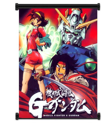 Mobile Fighter G Gundam Anime Fabric Wall Scroll Poster -32" x 42"- Inches