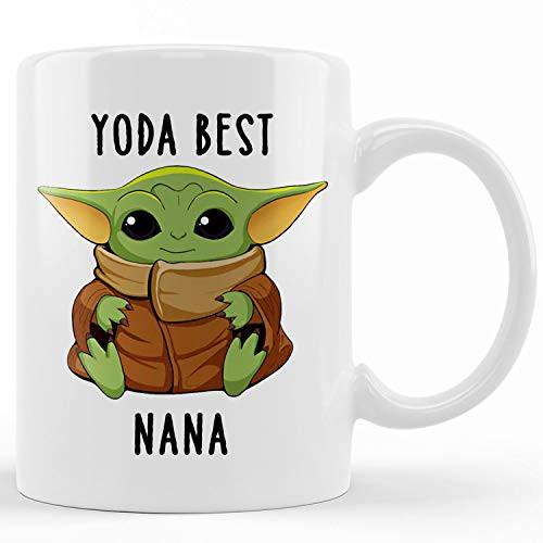 Yoda Best Nana Mug Novelty Coffee Mugs 11oz 15oz Funny Words Mug Gift Present Mug For Birthday Christmas Thanksgiving Festival Yoda Best Nana Mug Novelty Coffee Mugs 11oz 15oz Funny Words Mug Gift Present Mug For Birthday Christmas Thanksgiving Festival