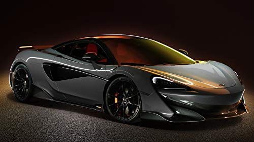 Iconic Arts Supercar- McLaren 600-LT Laminated 18x24 Poster
