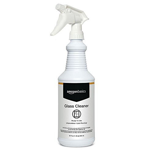 AmazonBasics Professional Glass Cleaner, Ready-to-Use, 32-Ounces, 6-Pack
