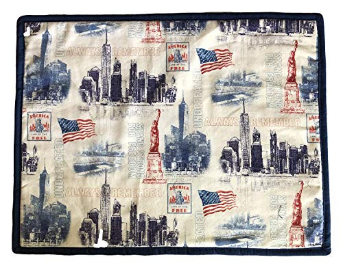 14" x18" Patriotic Placemat - Set of 2 - Always Remember