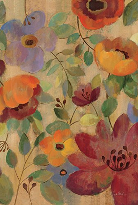 Toland Home Garden Oil Painted Poppies and Lilies 28 x 40 Inch Decorative Poppy Lily Flower House Flag Toland Home Garden Oil Painted Poppies and Lilies 28 x 40 Inch Decorative Poppy Lily Flower House Flag