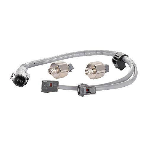ROADFAR 2 x Knock Sensors with Harness Fit for Toyota 4RunnerAvalonCamryCorollaPreviaSiennaSolaraTacomaTundraSuprafor Lexus ES300LS400RX300GS300GS400SC400OE 89615-12090 89615-12050