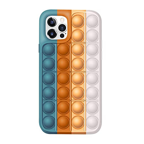 Relieve Stress Phone Case Silicone Shockproof Cute Phone Case for iPhone 11 -iPhone 11 Pro-iPhone 11 Pro Max-iPhone 12-iPhone 12 Pro-iPhone 12 Pro Max -E for iPhone 11 Pro-