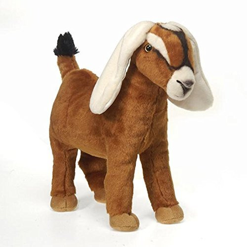 Nubian Goat Plush Stuffed Animal Toy by Fiesta Toys - 12 by Fiesta Toys Nubian Goat Plush Stuffed Animal Toy by Fiesta Toys - 12 by Fiesta Toys