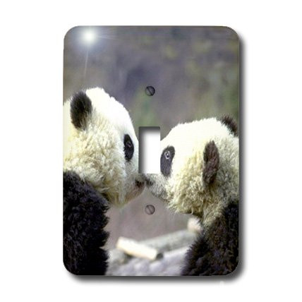 3dRose lsp_2547_1 Baby Pandas Single Toggle Switch