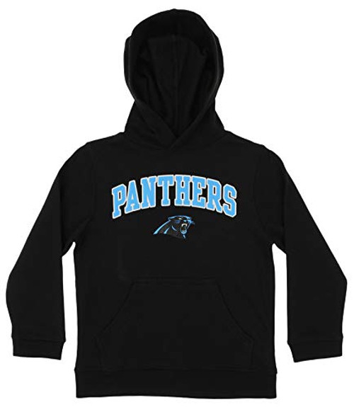 Outerstuff NFL Youth Boys -4-18- Team Color Fleece Hoodie Carolina Panthers X-Large -14-16- Outerstuff NFL Youth Boys -4-18- Team Color Fleece Hoodie Carolina Panthers X-Large -14-16-
