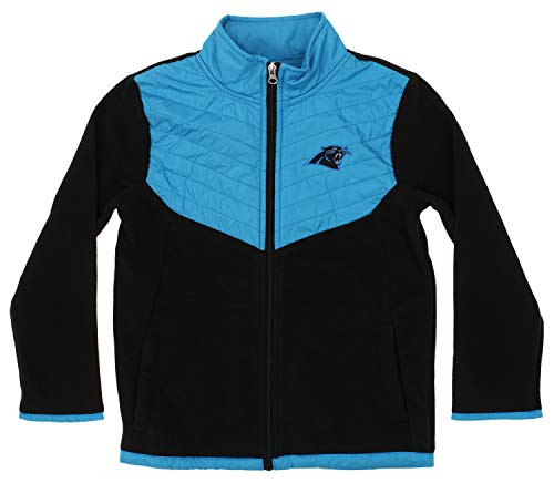 Outerstuff NFL Youth Boys -4-18- Alternate Color Fleece Jacket Carolina Panthers X-Large -14-16- Outerstuff NFL Youth Boys -4-18- Alternate Color Fleece Jacket Carolina Panthers X-Large -14-16-