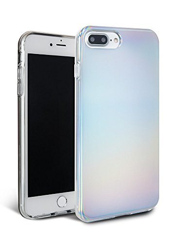 FELONY CASE - iPhone 8 plus 7 plus 6-6s plus Plus Compatible Case - Stylish Aura Holographic - Shock Absorbing Protective iPhone 8 plus-7 plus-6-6s plus Plus Case Drop-Proof Protection for Screen  and  Body -Aura Holographic-