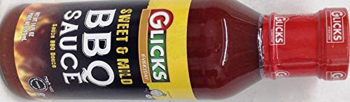 Glicks Original BBQ Sauce No MSG Kosher For Passover 14 Oz. Pack Of 3.