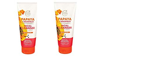 Petal Fresh Papaya and Tumeric Facial Cleanser Pure Brightening Clean Skincare Daily Facial Cleanser Vegan and Cruelty Free 7oz-pack of 2- Petal Fresh Papaya and Tumeric Facial Cleanser Pure Brightening Clean Skincare Daily Facial Cleanser Vegan and Cruelty Free 7oz-pack of 2-