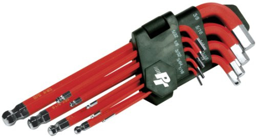 Performance Tool W9135 Long Arm Sae Hex Key Set, 9-Piece