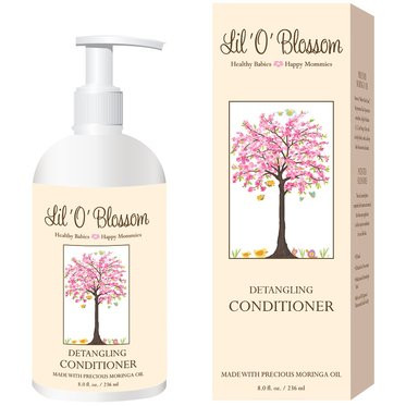 Lil 'O' Blossom Detangling Conditioner 8 Fl Oz