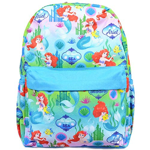 Disney's The Little Mermaid Large 16" All Over Print Backpack - 16510