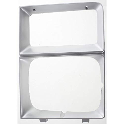 New Right Passenger Side Head Light Door For 1983-1984 Chevrolet C-K Full Size Pickup-Suburban Silver With Single Headlamps GM2513108 14043874