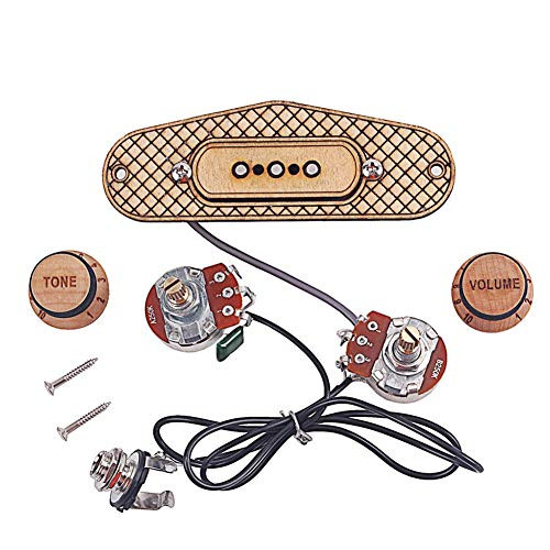 Finetoknow Cigar Box Guitar Pickup 3 String Durable Musical Instrument Accessories for Music Lovers