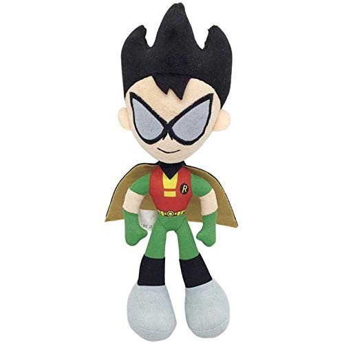 Acizmv Anime Character Robin 25 cm Cartoon Plush Toy Teen Titans Go to Anime Movie Plush Toy Plush Doll Doll Doll Child Gift