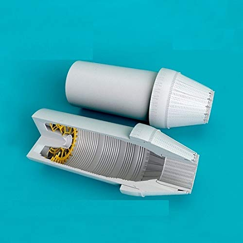Reskit RSU72-0104 - 1-72 F-15 -I-K- Closed Exhaust nozzles for GWH Kit Scale