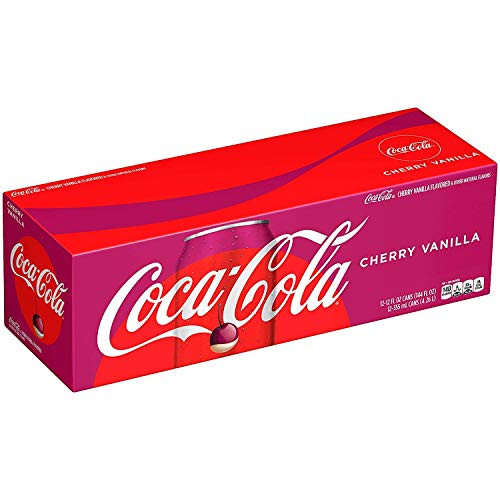 Coca-Cola Cherry Vanilla 12 oz cans 12 pack