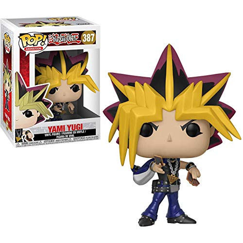 Funko Yami Yugi- Yu-Gi-Oh x POP Animation Vinyl Figure  and  1 PET Plastic Graphical Protector Bundle -387 - 27448 - B-