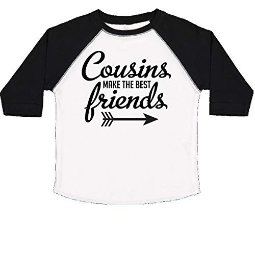 inktastic Cousins Make The Best Friends Toddler T-Shirt 3T White and Black 2938e