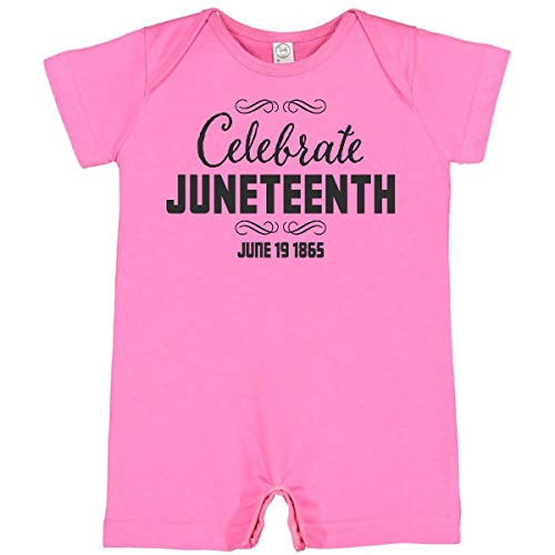 inktastic Celebrate Juneteenth Infant Romper 6 Months Raspberry 302cb
