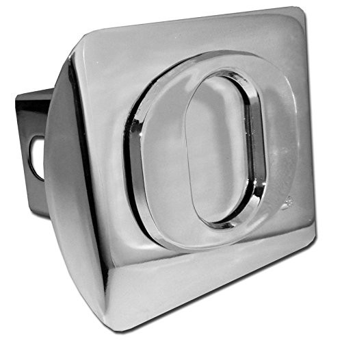 Oregon -O- ALL METAL Shiny Chrome Hitch Cover Oregon -O- ALL METAL Shiny Chrome Hitch Cover
