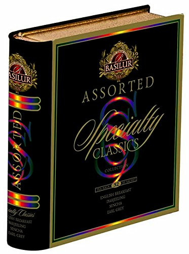 Basilur Tea Book Foil Envelope Special Classics Assorted, 2 Gram