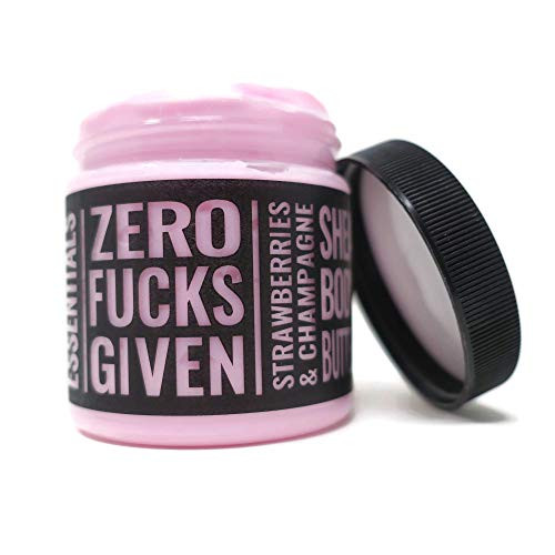 Strawberry Whipped Body Butter Homemade Body Lotion Funny Gift For Women 4oz Jar