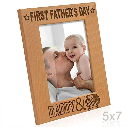 Kate Posh - First Father's Day with Daddy & Me Picture Frame (5x7-Vertical)