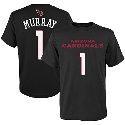 Outerstuff Kyler Murray Arizona Cardinals NFL Boys Youth 4-20 Black Alternate Official Player Name and Number T-Shirt -Youth Large 14-16- Outerstuff Kyler Murray Arizona Cardinals NFL Boys Youth 4-20 Black Alternate Official Player Name and Number T-Shirt -Youth Large 14-16-