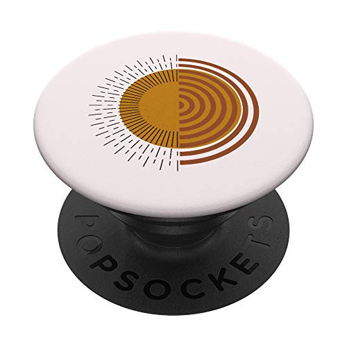 Boho Bohemian Sun  and  Moon PopSockets PopGrip- Swappable Grip for Phones  and  Tablets