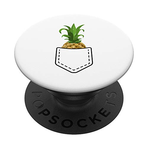 Pocket Pineapple PopSockets PopGrip- Swappable Grip for Phones  and  Tablets