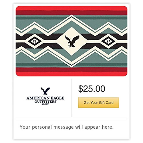 American Eagle Outfitters Pattern Gift Cards - Email Delivery